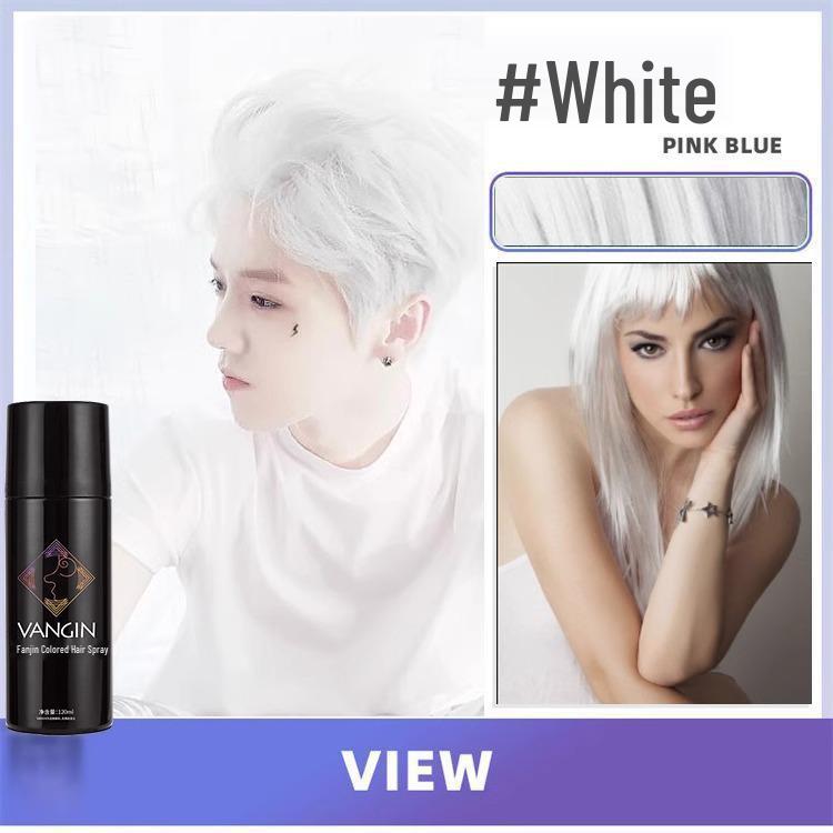 Temporary Washable Hair Dye Spray - One Spray for Black Color