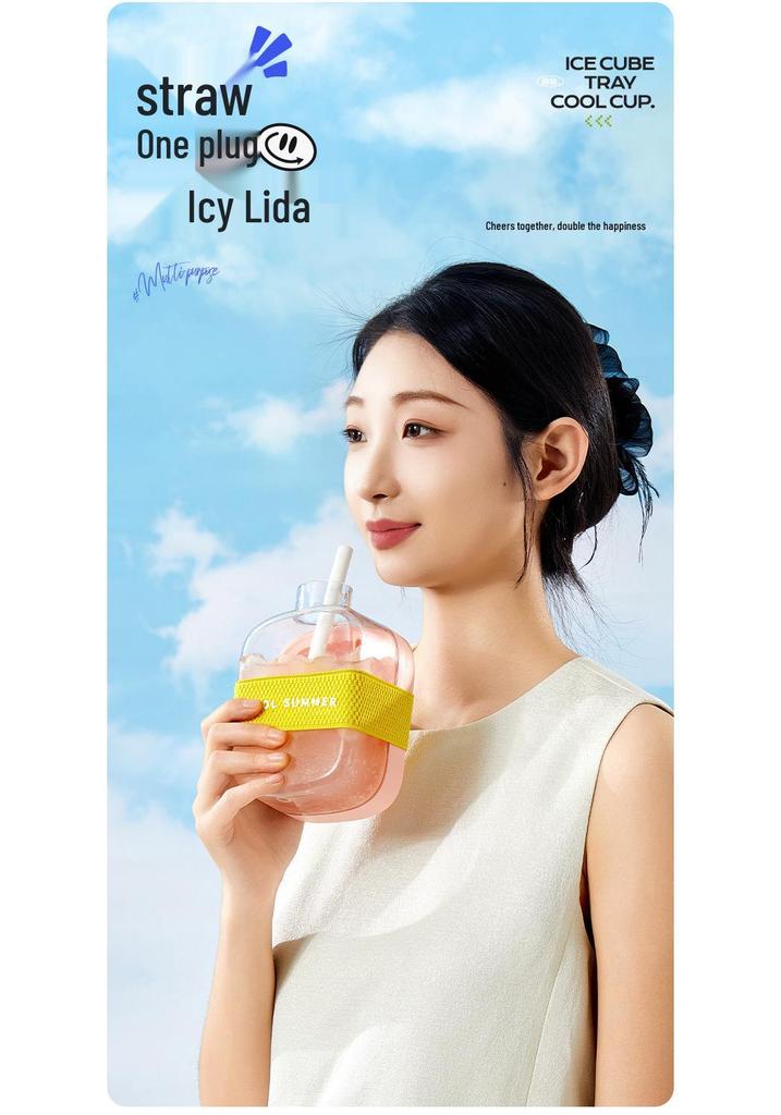 Portable Quick-Freeze Ice Cube Tray & Kettle
