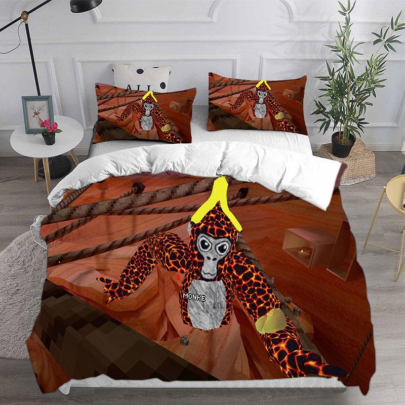 Gorilla Tag Bedding Sets Comforter Quilt Bed Cover Duvet Cover Pillow Case 2-3 Pieces Sets Bedroom Decoration Home Supplies