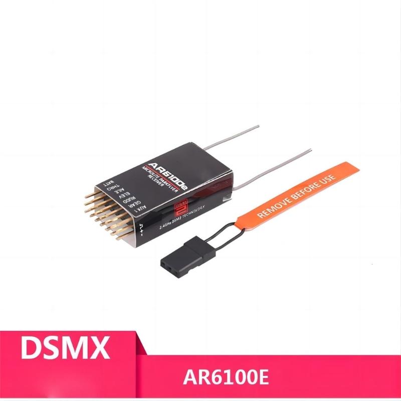 AR6100E 6 Channel Aircraft Receiver Support DSM2 Compatible DX6I DX7 DX8 DX18 DSX6 DSX9 Wide Compatibility