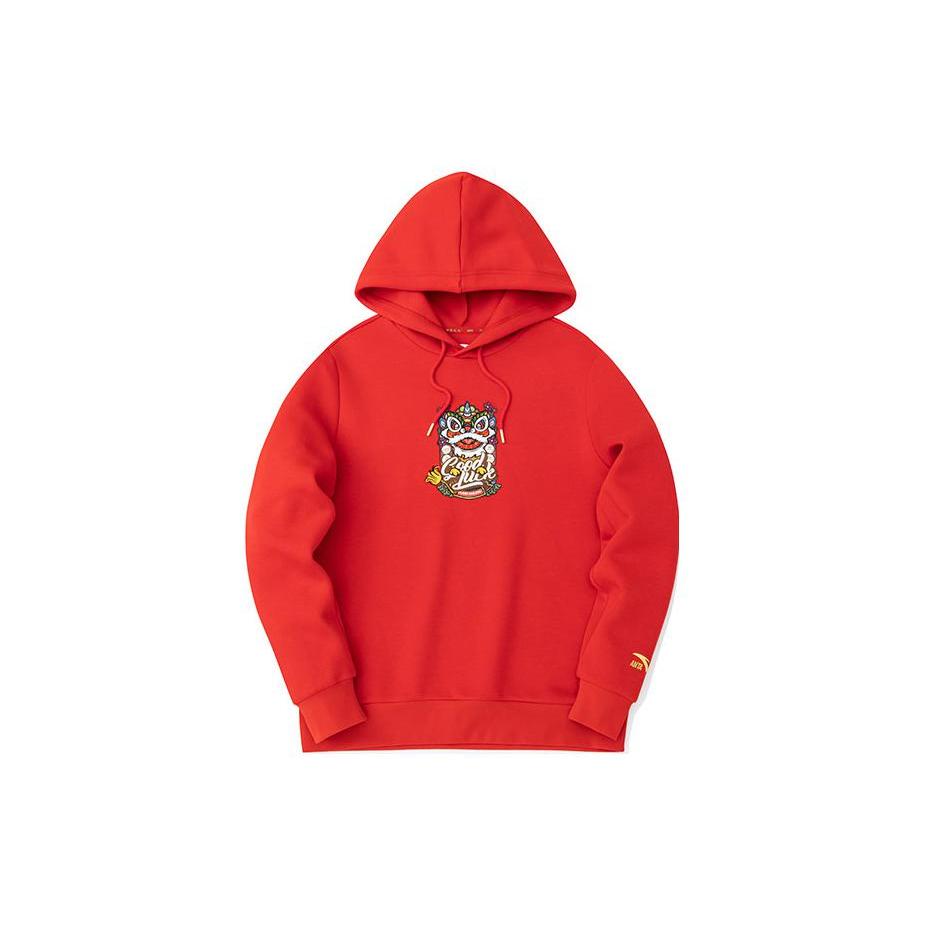 Толстовка Anta Life Collection Унисекс Красная 152318713-1 XL