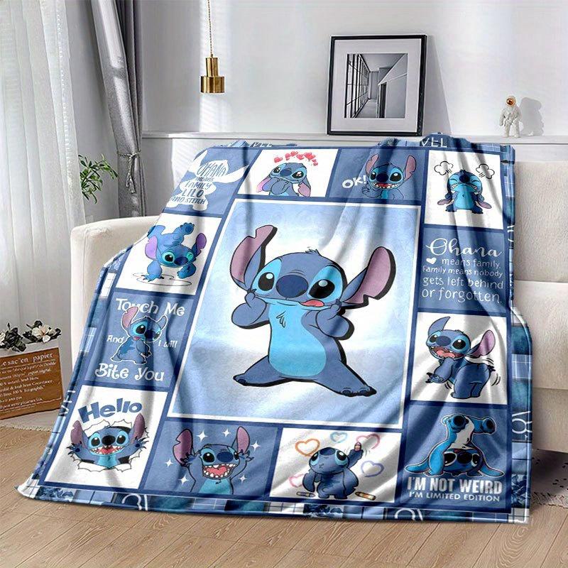 1pc Cartoon Characters Printing Flannel Blanket Ideal for Travel Sofa Beds and Home Decor Ideal Birthday or Holiday Gift Available for All S