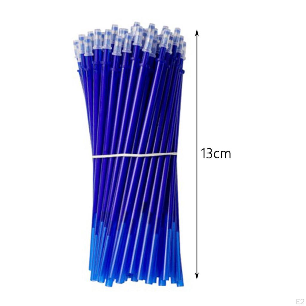 50 Erasable Pen Refills 0.5mm, Marker Refills, for Drawing, Signing, Painting, Writing,