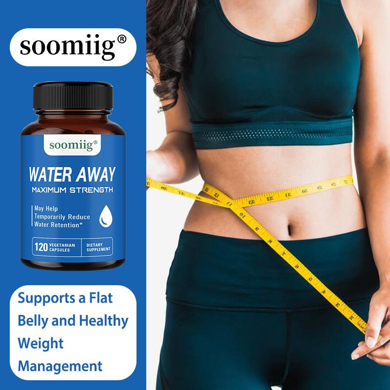 Water Away Capsule Diuretiche Potenti a Base Erboristica, allevia efficacemente l'edema. 120 capsule