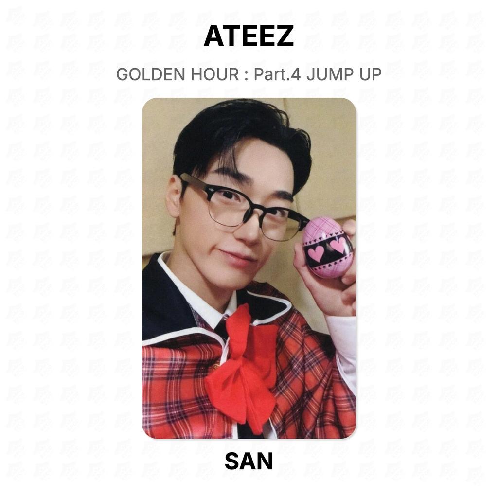 ATEEZ GOLDEN HOUR : Part.4 JUMP UP Official Photocard