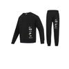 Club A M Nk Bb Crew Sweatshirt And Pants Set Men Sweatshirt And Pants Black DX0796-010+-DX0782-010
