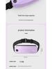 Women's Waterproof Running Waist Pack - Large Capacity, Invisible Storage for Outdoor Fitness & Travel