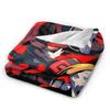The Hedgehog Shadow Blankets Fleece Summer Air Conditioning Game Breathable Super Soft Throw Blankets for Bed Office Bedspread