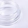 50pcs Clear Cream Jar Mini Cosmetic Bottles Containers Transparent Pot For Nail