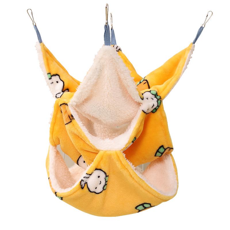 Small Pet Hammock: Cozy Autumn/Winter Sleep Sack for Sugar Gliders, Hamsters, and Squirrels