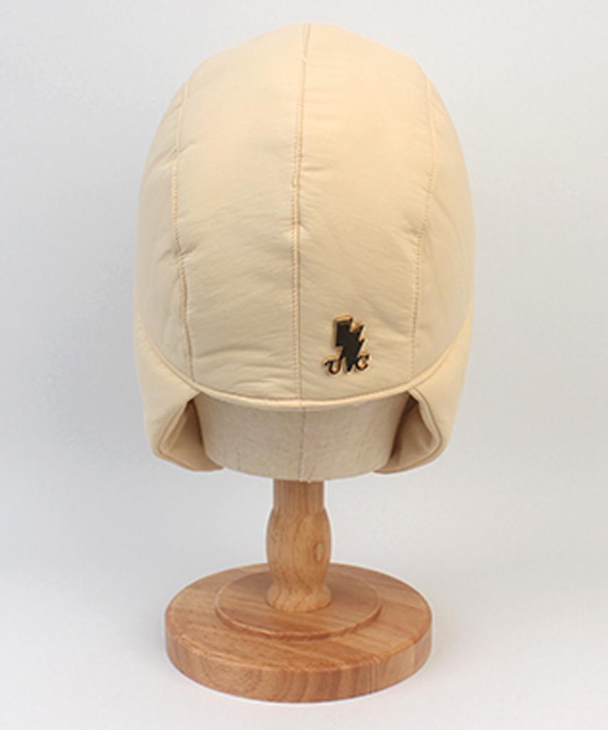 Yunibeosyeolkemiseuteuli Bike Padding Beige Balaclava Padded Hat