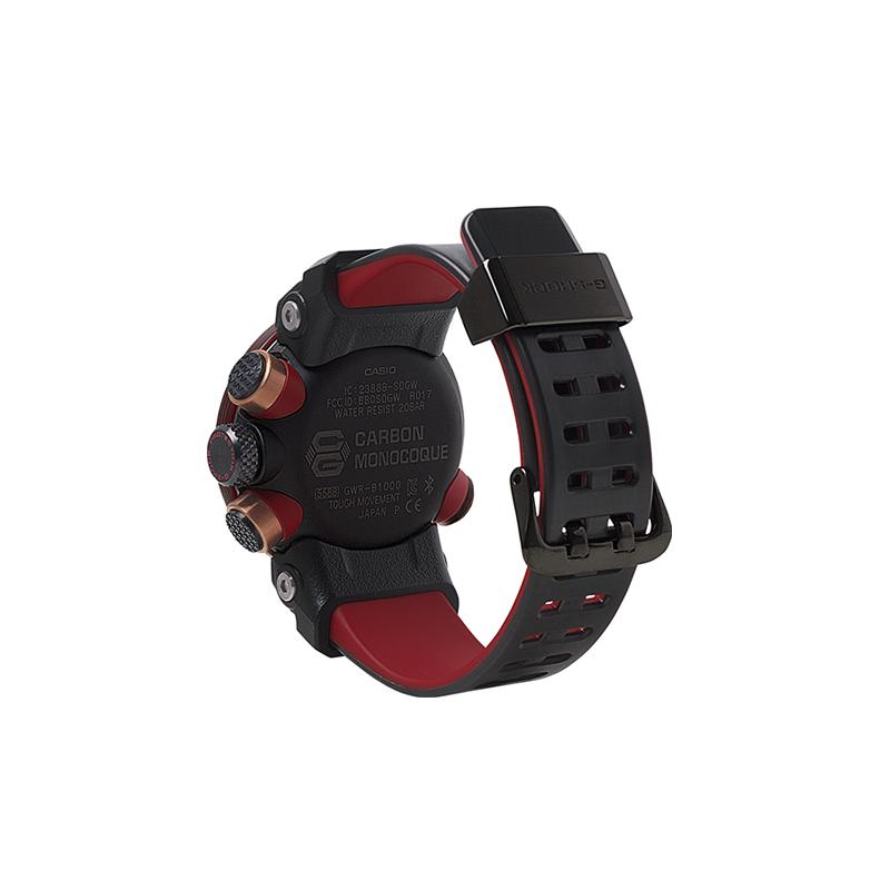 CASIO MASTER OF G-AIR Series Solar Quartz Resin Strap Men's Watch Black Dial GWRB1000X-1A50mm GWRB1000X-1A 50mm