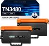 Toner Cartridge - HALLOLUX - TN-3480 - 2 Pack - Brother Compatible - 8000 Pages (A4, 5%)