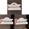 Bracciale a Forma di Farfalla con Fiocco in Zircone Ovali Microincastonati per la Moda Femminile Regalo