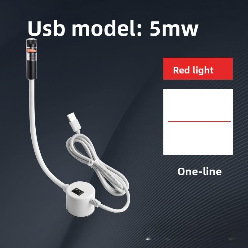 

Магнитный USB-красный лазерный указатель для швейной машины, квилтинга, рукоделия, инструмент для выравнивания с регулируемым лучом для портного, DIY-верстака