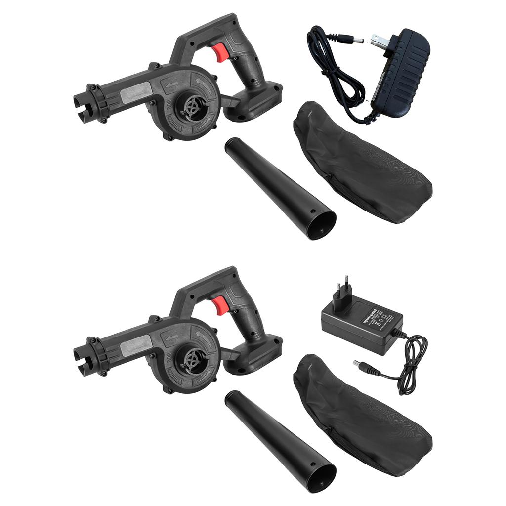 Laubbläser mit Lithiumbatterie, 21000 U/min, langlebiger Betrieb für nasse Blätter und die Gartenreinigung, elektrisches Gebläse