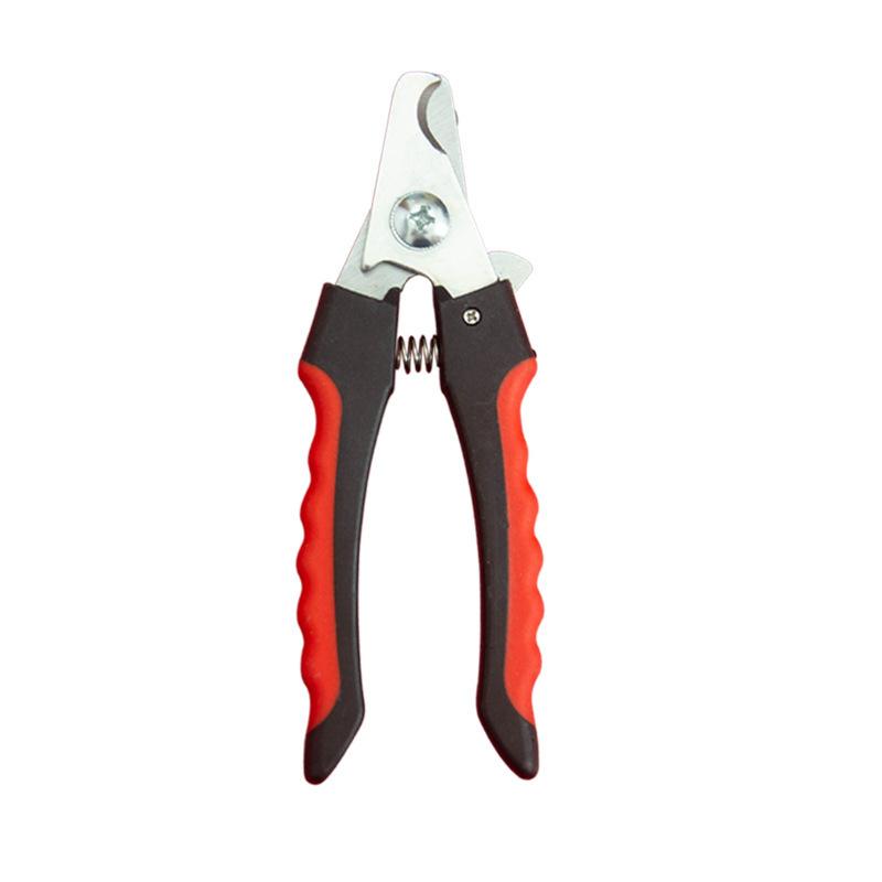 

Кусачки для ногтей домашних животных с серпом Большие кусачки для ногтей для собак Многофункциональные ножницы для груминга из нержавеющей стали Инструменты для груминга Животные S