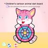 Cartoon Dart Board Games for Kids Board Games Kit with 3 Sticky Balls And Hook