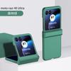 New for MotoRazr40 Ultra Folding Screen Protective Case with Center Shaft Skin Feel Anti-drop Fuel Injection Mobile Phone Case