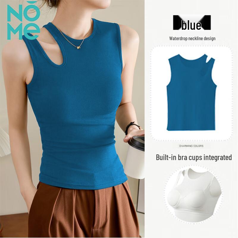 NOMe Women s Asymmetrical Strap Tank Top XL