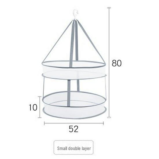 Multi-functional Drying Rack: Basket, Net Bag, Sock Dryer & Sweater Holder