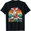 DAQIFCBO Every Bunny was Kung Fu Fighting - Funny Rabbit T-Shirt