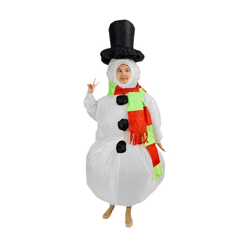 Inflatable Christmas Tree, Snowman, and Reindeer Costume for Festive Parties