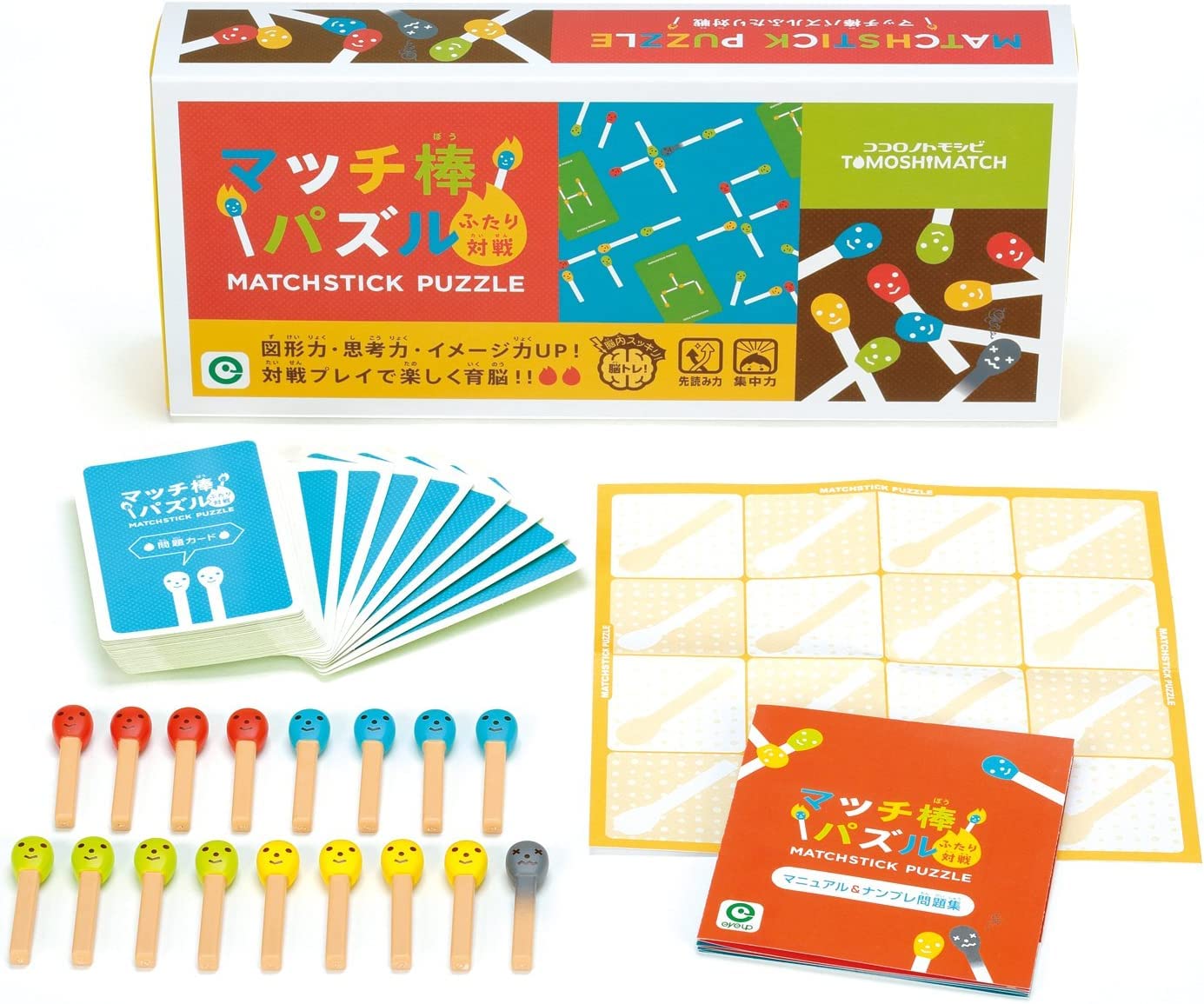 

i-UP Kokoronotomoshibi Tomosimatchi Matchstick Puzzle Two-Person Battle