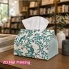 1pc, 2D Flat Printing, Tissue Box Monkey And Tree Pattern Napkin Dispenser, Suitable for Home, Car, And Outdoor Gatherings, Tissue Decoration Rack_Zjh
