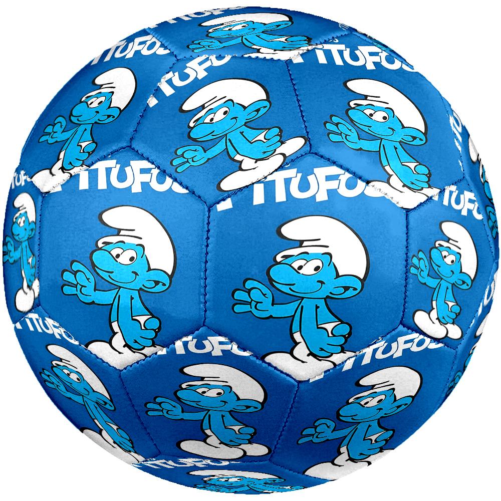 The Smurfs Theme Size 5 Soccer Ball, Suitable for Both Indoor and Outdoor Matches, a Gift Suitable for Everyone.