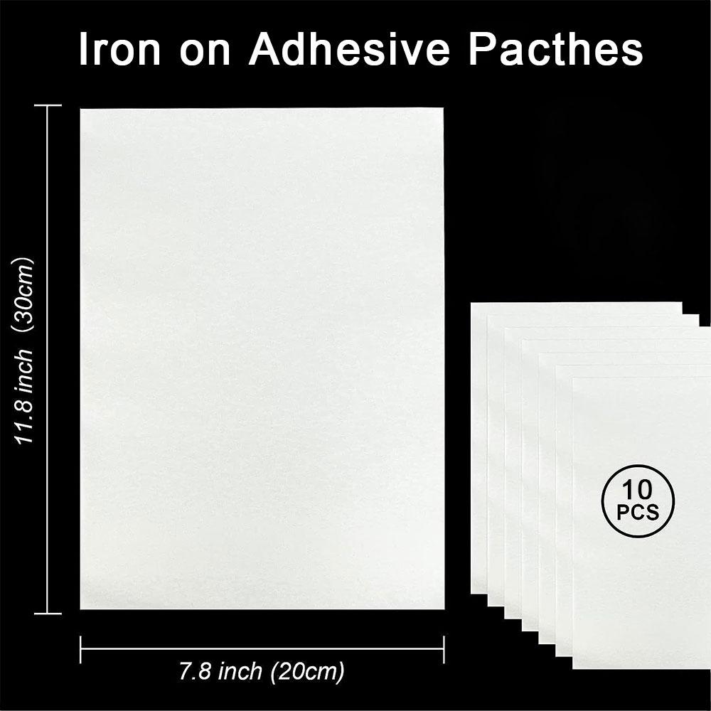 

Adhesive Sheet Double Sided Iron-on Patch Lightweight Permanent Heat Melt Fabric For Garment T-shirts Backpack Pants Decoration чистый