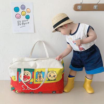 Korean Mommy Bag Kindergarten Quilt Cloths Storage Bag Canvas Waterproof  Organizer Outdoor Travel Large Capacity Luggage Bag