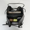PU Tote Bag with Drawstring Closure Large Capacity Fashion Shoulder Bag