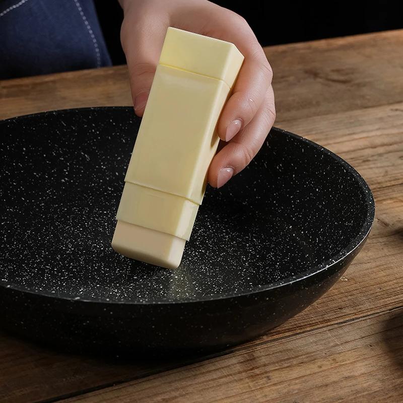 2PCS Rotary Butter Spreader Upright Cheese Dispenser Holders Sticks Plastic Kitchen Baking Tools