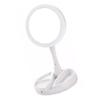 Foldable Makeup Mirror Round Vanity Mirror With LED Light 10X Magnification Beauty Mirror USB