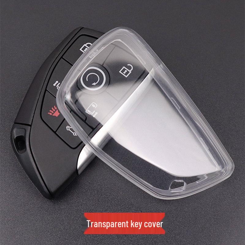 Buick Century Key Cover: 2023-2025 Ultra-Thin, Full Coverage, Transparent Protective Shell 1 Transparent Buick Key Cover