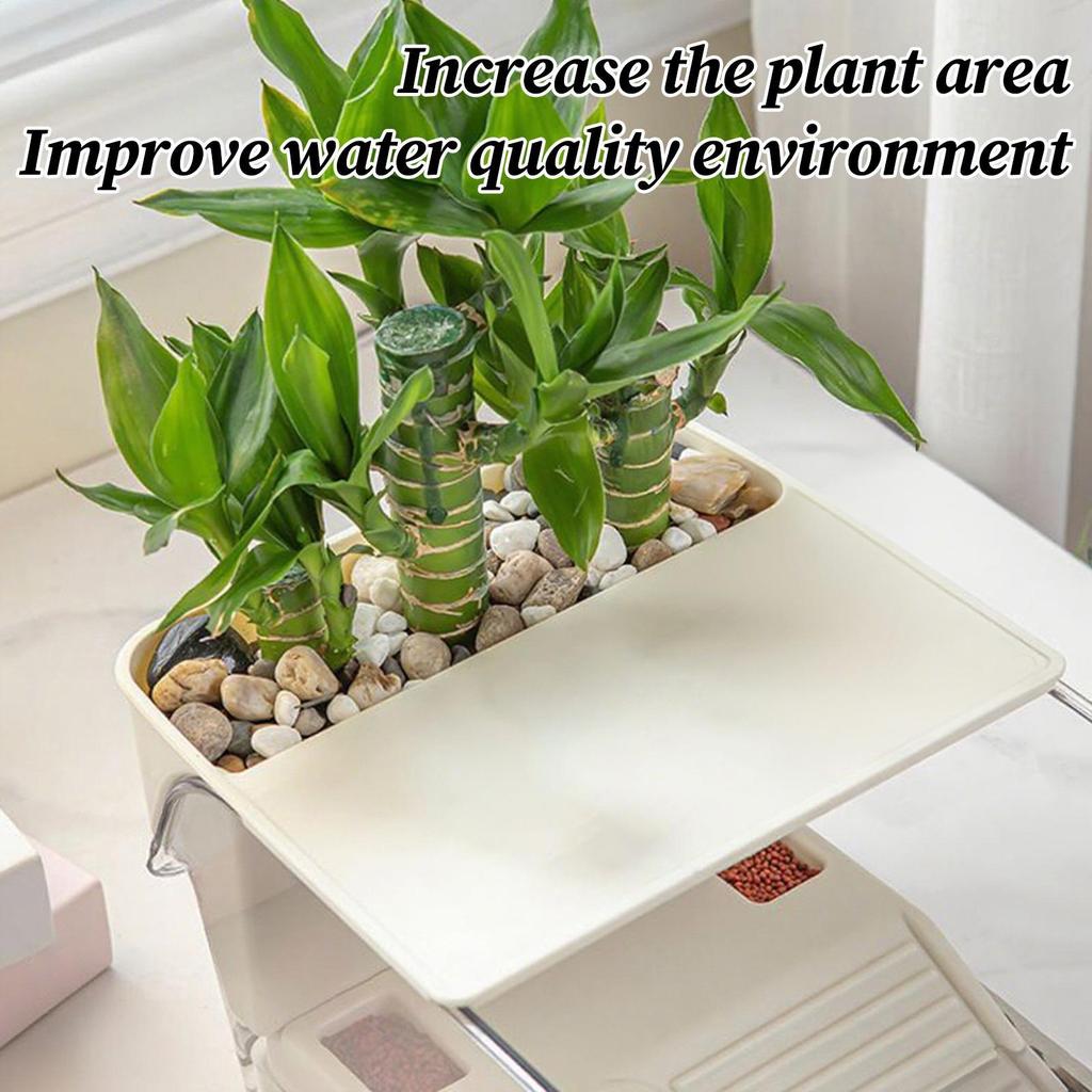 Turtle Aquarium home Turtle breeding tank Multi functional Aquarium small fish tank small landscaping tank Pet Supplies