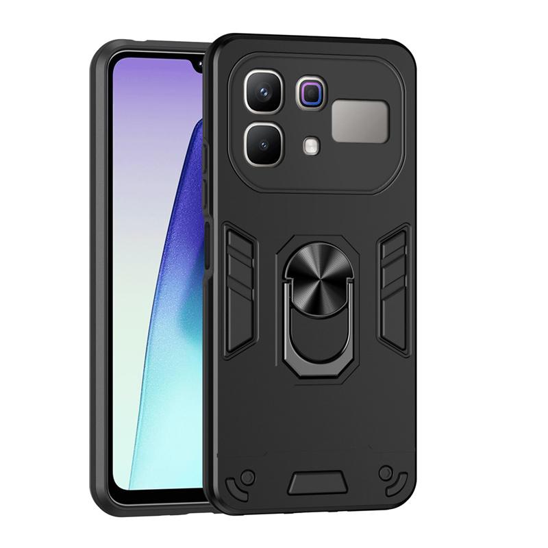 Funda For Infinix Note 60 Pro Case Car Magnetic Holder Ring Stand Shockproof Armor Back Cover For Infinix Note 60 Ultra Coque