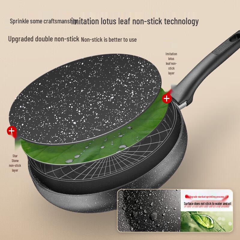 Supor Maifan Stone Effect Non-Stick Frying Pan