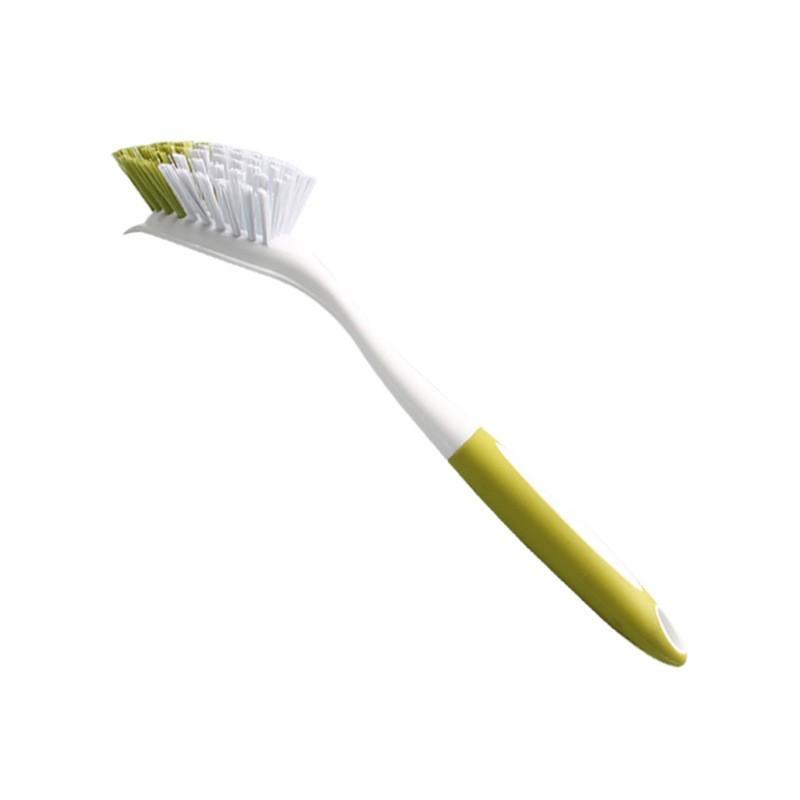 Kitchen Cleaning Brush Long Handle Multiuse Plastic Scrubber For Dishwashing And Pots