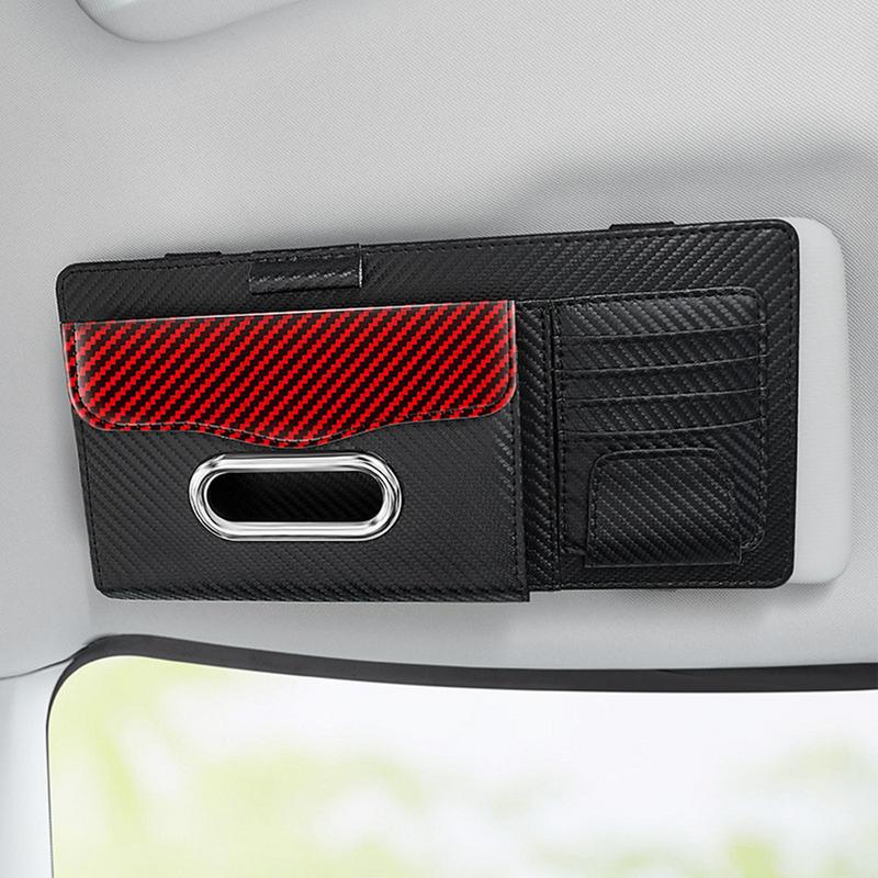 

Sun Visor Organizer Auto Interior Accessories Storage Car Truck SUV Storage Pouch Holder With Multi-Pocket Car Organizers For
