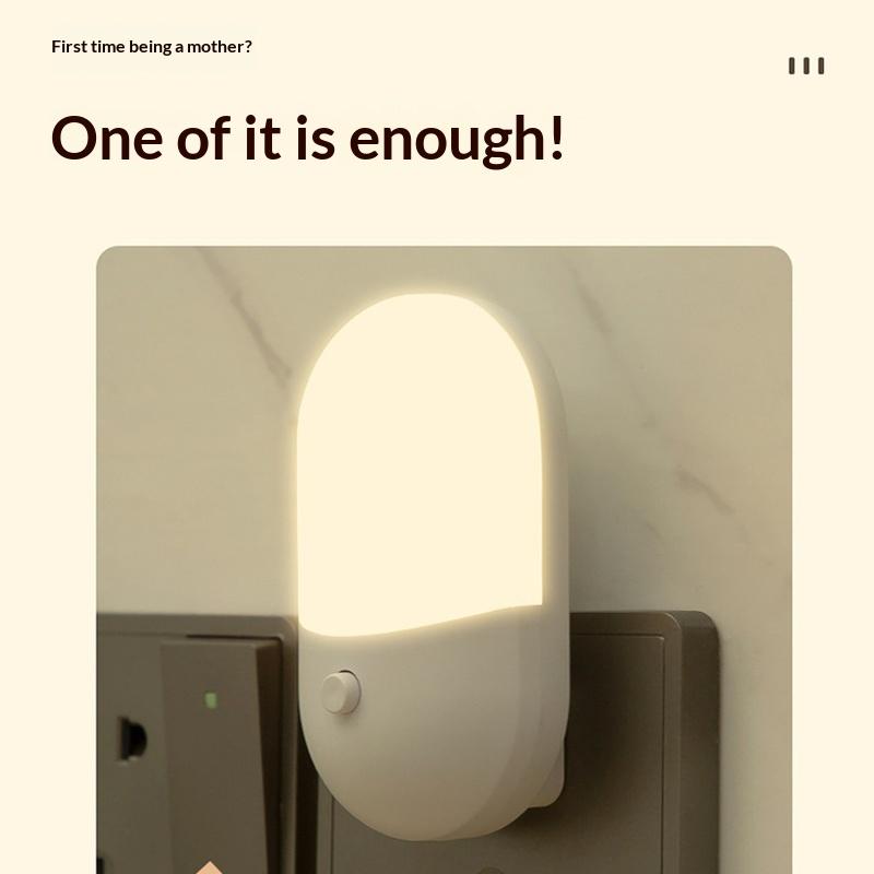 Eu/Us Plug Led Night Light Mini Night Light Lamp For Children Room Bedroom Lights