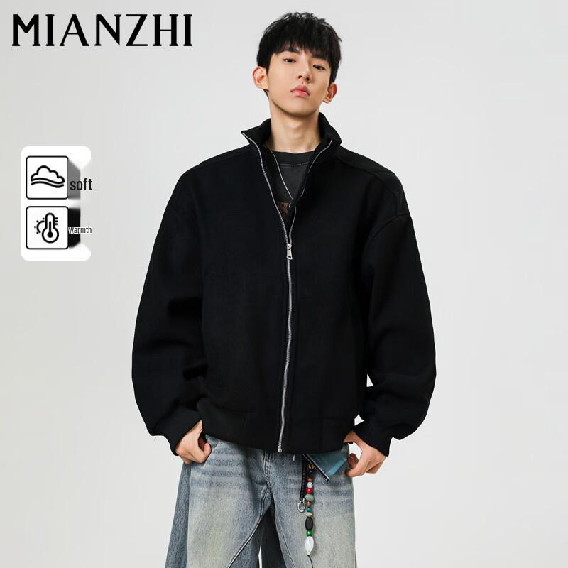 

Men s American Retro Thickened Warm Jacket 3XL