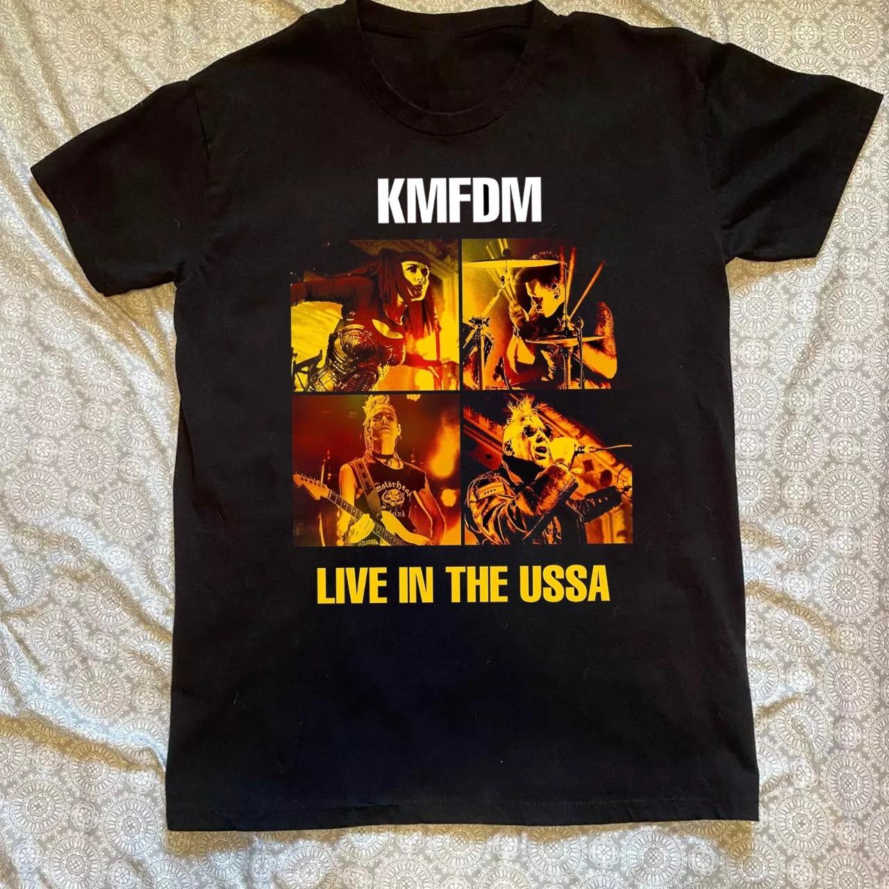 Live In The Ussa Black Unisex T-Shirt M