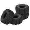 4pcs Universal Rubber Tire Skin RC Model Car Tyre Skin Replacement Accessories 135 62mm