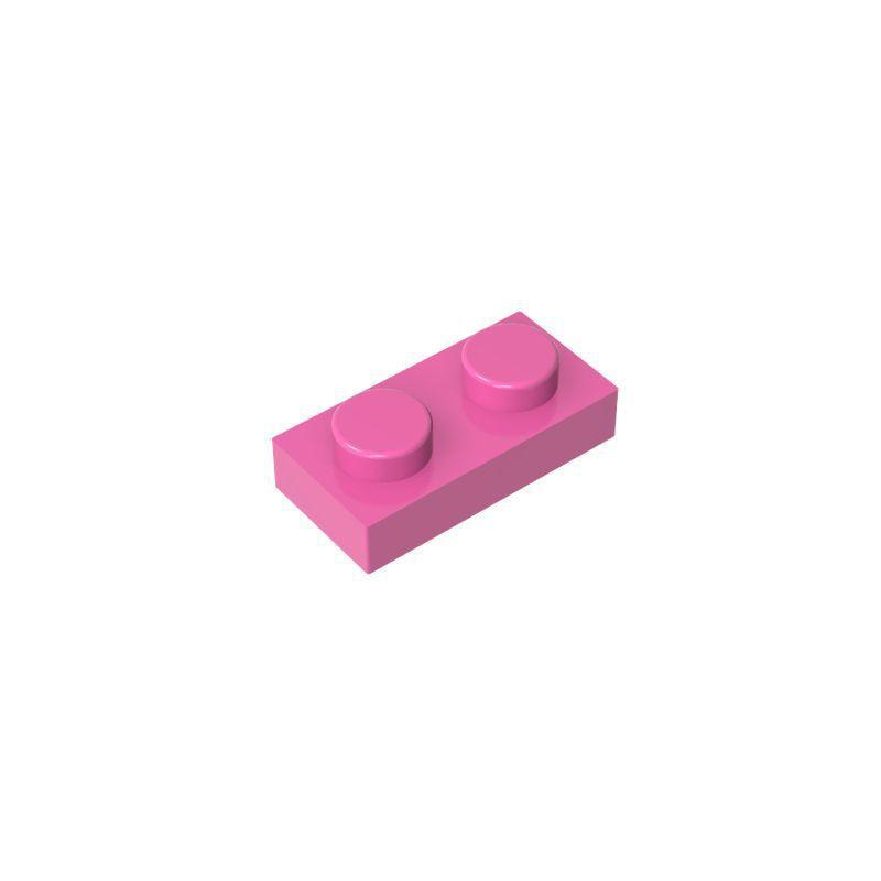 60pcs/lot 3023 DIY Blocks Building Bricks Thin 1X2 Educational Assemblage Construction Toys for Children Compatible With Brand