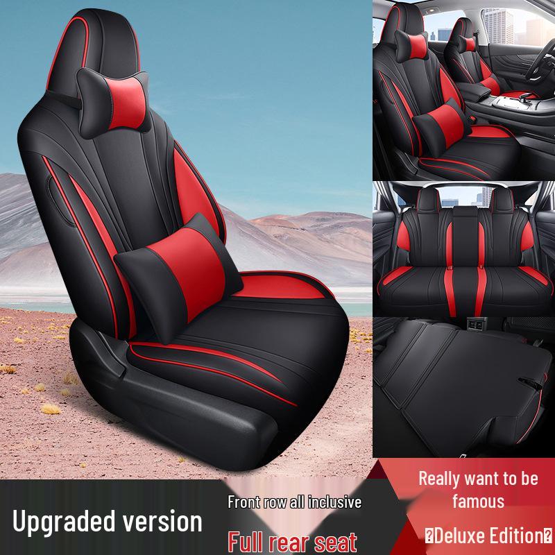 DYC Venucia V Car Seat Cushion Cover - Fashion Sports Leather, All-Season.