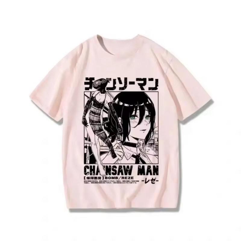 

New Chainsaw Unisex Unisexga Graphic Printed Tshirt Unisexs and Womens Tshirt Unisexs Top Sports Tshirt Unisexs Tshirt Harajuku Y2K Tee 4XL