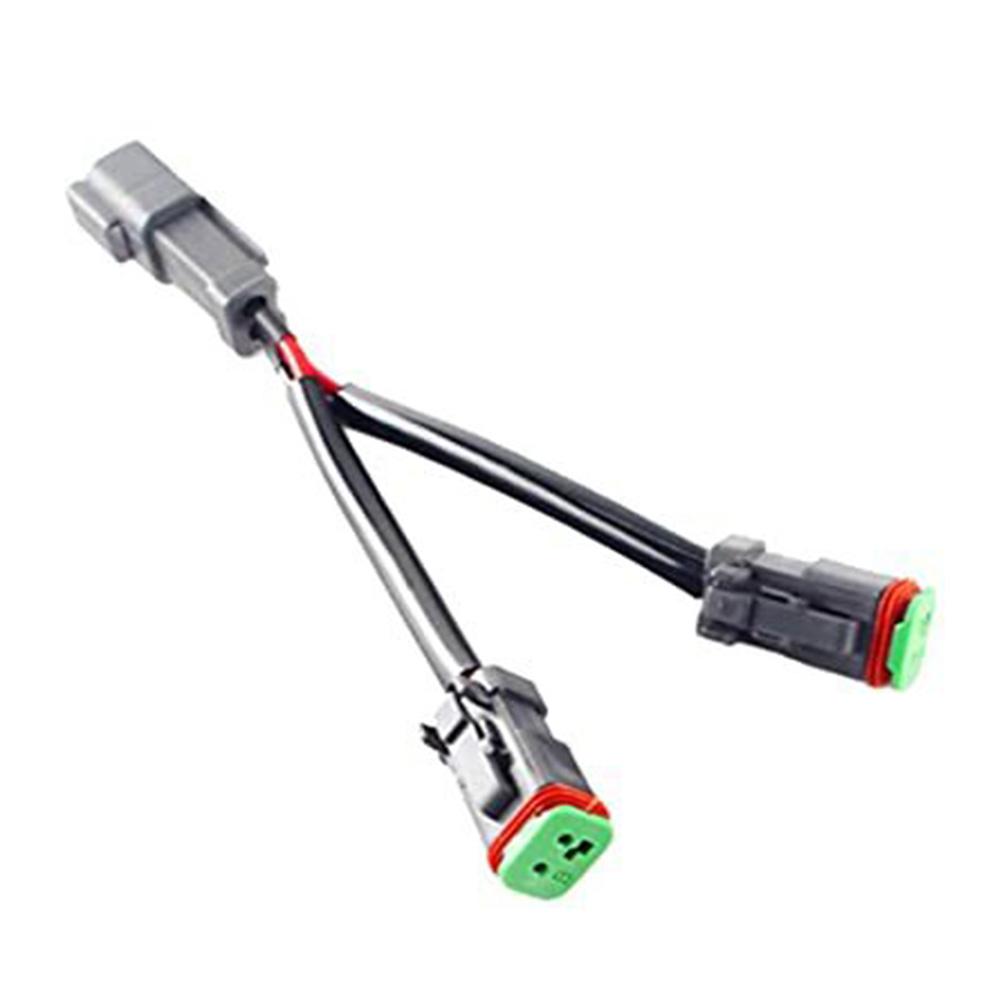 

Compact Splitter Cable DT 2 TO 1 ADAPTOR Lightweight And Portable Robust Outdoor Use Versatile Compatibility With LED Lights