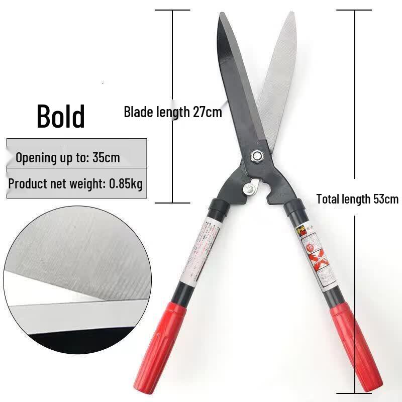Heavy-Duty Garden Hedge Shears